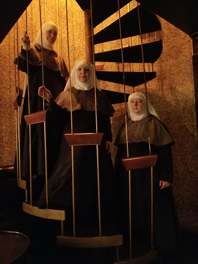 Sisters on the Round Stairs