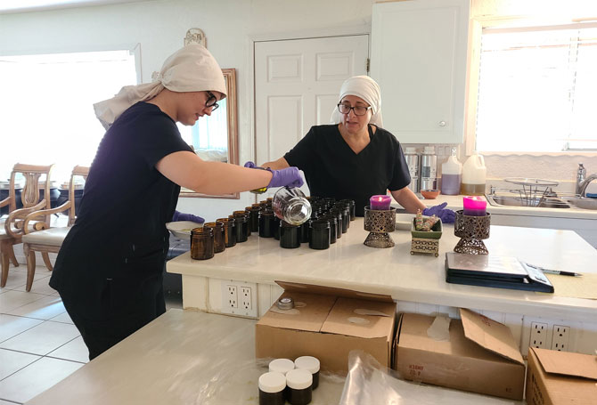 Sisters Preparing CBD